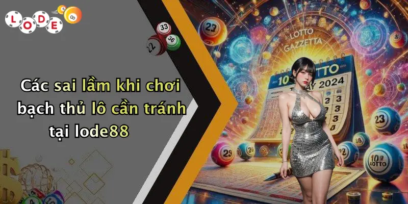 Các sai lầm khi chơi bạch thủ lô cần tránh tại lode88