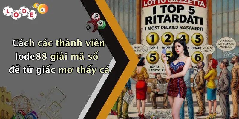 Cách các thành viên lode88 giải mã số đề từ giấc mơ thấy cá