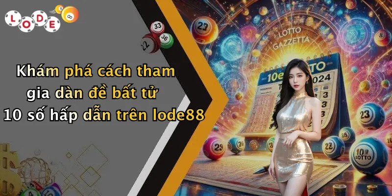Khám phá cách tham gia dàn đề bất tử 10 số hấp dẫn trên lode88