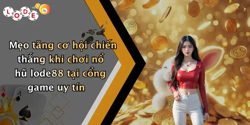 Mẹo tăng cơ hội chiến thắng khi chơi nổ hũ lode88 tại cổng game uy tín