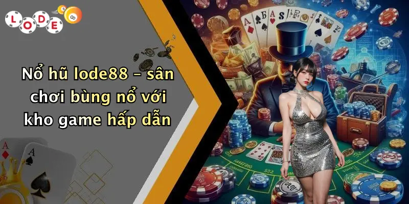 Nổ hũ lode88 – sân chơi bùng nổ với kho game hấp dẫn
